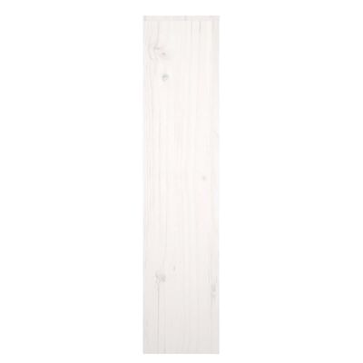 vidaXL Radiator Cover White 153x19x84 cm Solid Wood Pine
