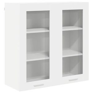 vidaXL Hanging Cabinet White 80 x 31 x 80 cm Engineered Wood
