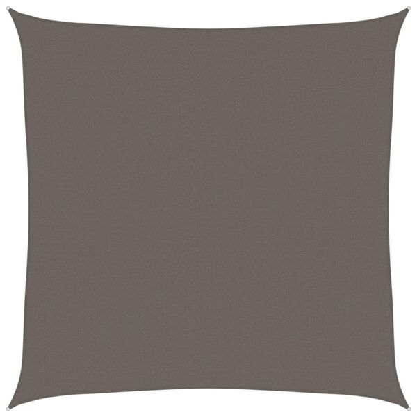 vidaXL Sunshade Sail 160 g/m² Anthracite 4x4 m HDPE