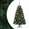 vidaXL Artificial Christmas Tree with Bauble 120 cm 150 LEDs