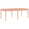 vidaXL 17 Piece Garden Dining Set Solid Wood Douglas