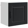 vidaXL Wall Cabinet PORTO Black 40 x 31 x 40 cm Engineered Wood