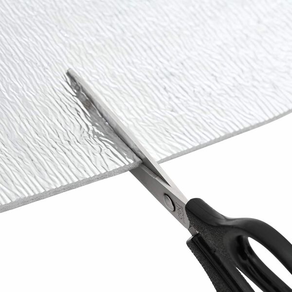 vidaXL Radiator Heat Reflector 2 pcs Silver 25 x 0.5 m Polyethylene