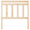 vidaXL Bed Headboard 81x4x100 cm Solid Wood Pine