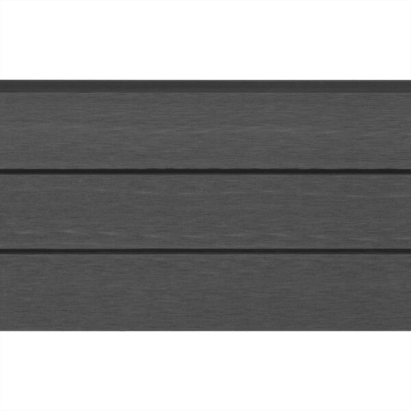 vidaXL Replacement Fence Boards WPC 7 pcs 170 cm Grey