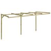 vidaXL Lean-To Pergola 2x4x2.2 m Wood