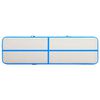 vidaXL Inflatable Gymnastics Mat with Pump 800x100x20 cm PVC Blue