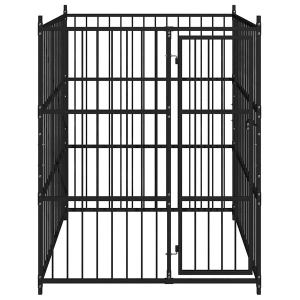 vidaXL Outdoor Dog Kennel 150x150x185 cm