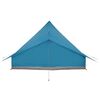vidaXL Tipi Tent with Roof Blue 364 x 281 x 257 cm Taffeta