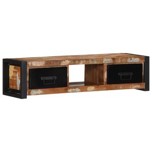 vidaXL TV Cabinet 100x30x25 cm Solid Wood Reclaimed