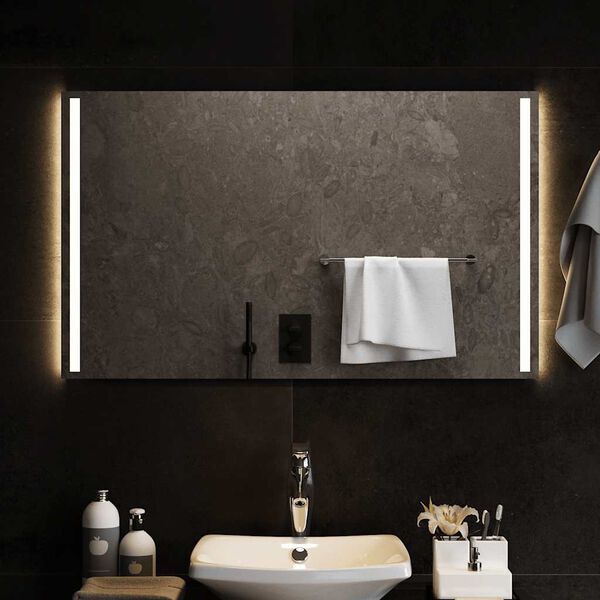 vidaXL LED Bathroom Mirror 100x60 cm