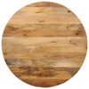 vidaXL Table Top &Oslash; 90x2,5 cm Round Solid Wood Mango