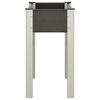 vidaXL Garden Raised Bed 75x40x75 cm WPC Grey
