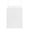 vidaXL Paper Bags 50 pcs with Handles White 32x22x28 cm