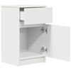vidaXL Bedside Cabinets 2 pcs White 39x35x65 cm Engineered Wood