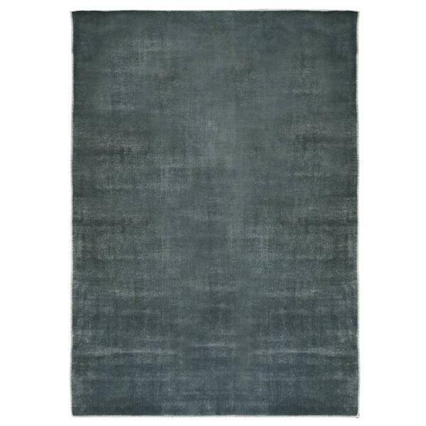 vidaXL Rug Washable Foldable Grey 200x300 cm Polyester