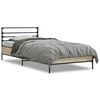 vidaXL Bed Frame without Mattress Sonoma Oak 75x190 cm