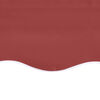 vidaXL Replacement Fabric for Awning Burgundy Red 3.5x2.5 m