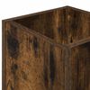 vidaXL Umbrella Stand Smoked Oak 20 x 20 x 55.5 cm Engineered Wood