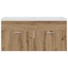 vidaXL Bathroom Cabinet Artisan Oak 100 x 38.5 x 46 cm Engineered Wood
