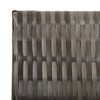 vidaXL Room Divider 6 Panels Grey Poly Rattan