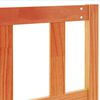 vidaXL Headboard Wax Brown 150 cm Solid Wood Pine