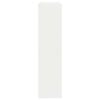 vidaXL Shoe Rack White 80x25x62 cm Engineered Wood