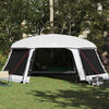 vidaXL Pool Tent with Removable Fly & Mesh Walls Grey 670x590 cm