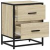vidaXL Bedside Cabinets 2 pcs Sonoma Oak 40x31x50 cm Engineered Wood