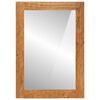 vidaXL Bathroom Mirror 50x70x2.5 cm Solid Wood Acacia and Glass
