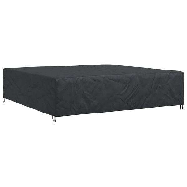 vidaXL Furniture Cover Plain Black 300 x 300 x 70 cm 600D