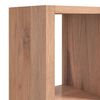 vidaXL Book Cabinet 35x30x168 cm Solid Wood Teak