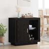 vidaXL Sideboard Black Oak 80 x 40 x 75 cm Engineered Wood