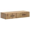 vidaXL Wall-Mounted Side Table Artisan Oak 87.5 x 34.5 x 17 cm