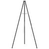 vidaXL Campfire Tripod Black 92 x 92 x 171.5 cm Steel
