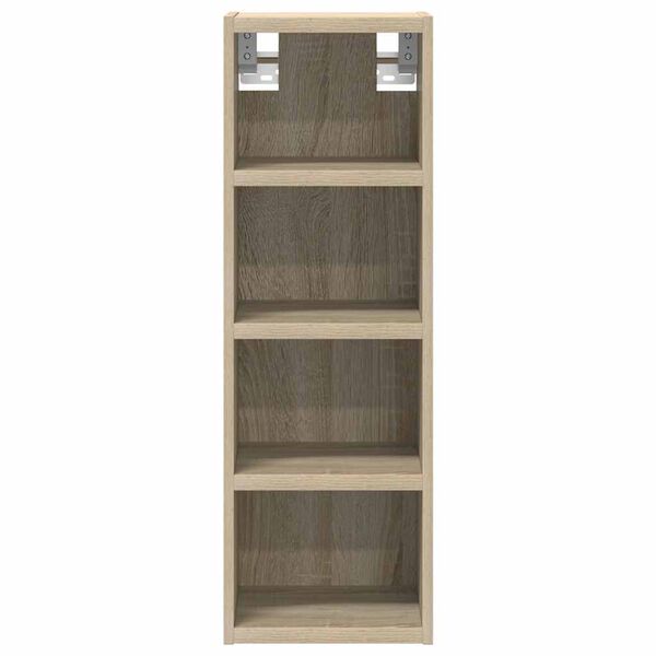 vidaXL Hanging Cabinet Riga Sonoma Oak 20x29.5x60 cm Engineered Wood