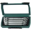 Br&uuml;der Mannesmann Five Piece Double-ended Swivel Spanner Set 19821