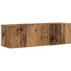 vidaXL 7 Piece TV Cabinet Set Wall-mounted Old Wood Engineered Wood