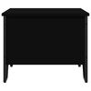 vidaXL Coffee Table Black 75x51x40 cm Engineered Wood