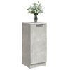 vidaXL Sideboard Concrete Grey 30x30x70 cm Engineered Wood