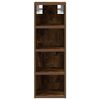 vidaXL Hanging Cabinet Riga Smoked Oak 20x29.5x60 cm Engineered Wood