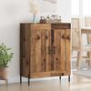 vidaXL Sideboard Old Wood 69.5 x 34 x 90 cm Engineered Wood and Iron