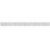 vidaXL Chain Link Fence with Flange Anthracite 1.6x25 m