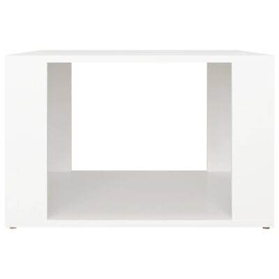 vidaXL Bedside Table White 57x55x36 cm Engineered Wood