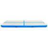 vidaXL Inflatable Gymnastics Mat with Pump 300x100x20 cm PVC Blue