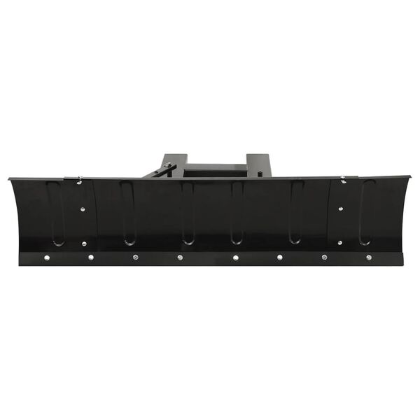 vidaXL Snow Plough for Forklift 150x38 cm Black