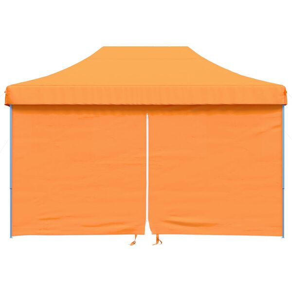 vidaXL Party Tent Folding Orange 292 x 440 x 315 cm Oxford Fabric