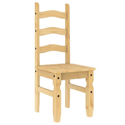 vidaXL Dining Chairs 2 pcs Corona 42x47x107 cm Solid Wood Pine