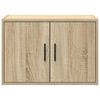vidaXL Garage Wall Cabinet Sonoma Oak Engineered Wood