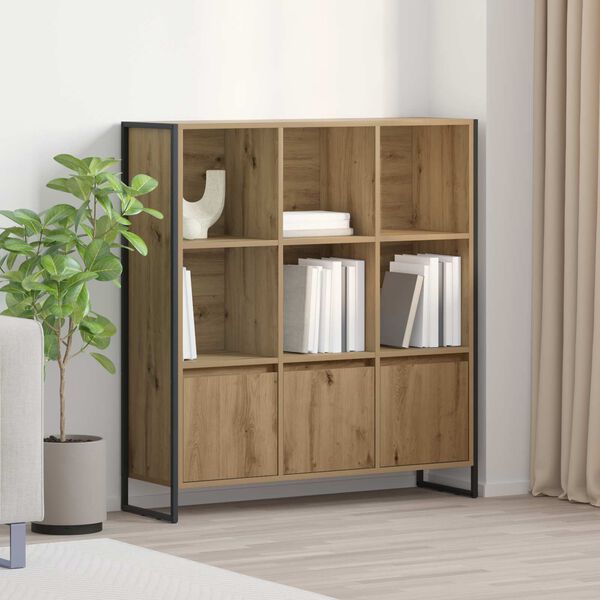 vidaXL Book Cabinet 2 pcs Artisian Oak 99.5 x 30 x 108 cm